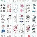 assorted temporary 30 pack d tattoos