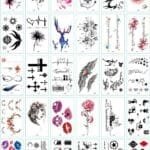 assorted temporary 30 pack e tattoos