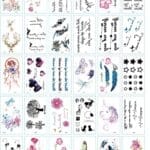 assorted temporary 30 pack f