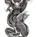Dragon Temporary Tattoos