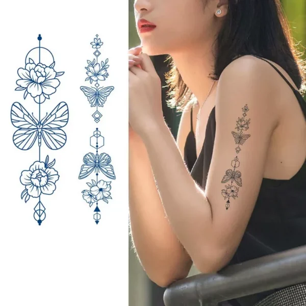 Buy SEMI-PERMANENT ASSORTED 22 PACK Tattoos Online in Australia at Best Price - Quick Tattz