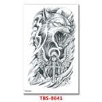 Angel Cross Temporary Tattoo