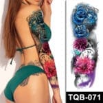 Buy FULL FLORAL Tattoos Online in Australia at Best Price - Quick Tattz