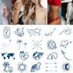Buy SEMI-PERMANENT ASSORTED 20 PACK B Tattoos Online in Australia at Best Price - Quick Tattz