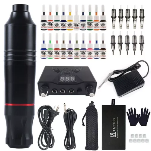 wired tattoo gun kit