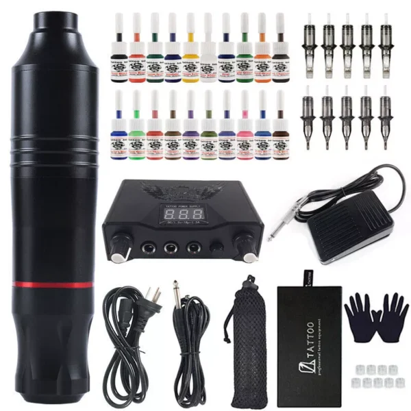 Wired Tattoo Gun Kit wired tattoo gun kit