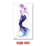 purple mermaid temporary tattoos