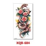 Buy Rose Snake Temporary Tattoos