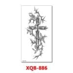Cross Temporary Tattoo