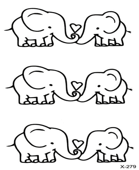 Elephants Temporary Tattoos elephants temporary tattoos