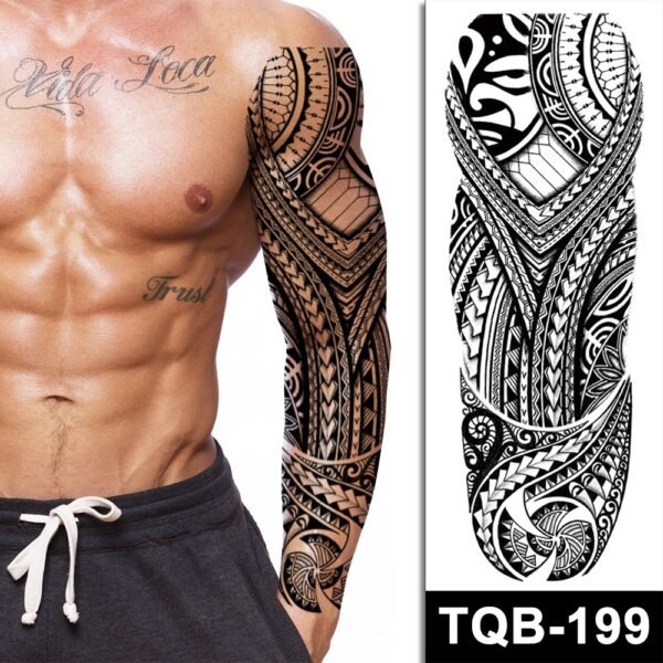 Buy TEMPORARY TATTOO TRIBAL CHAINS Tattoos Online in Australia at Best Price - Quick Tattz