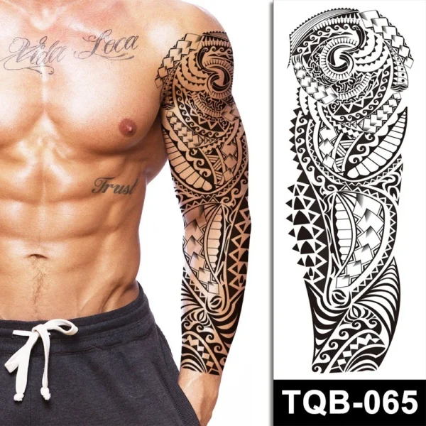 Buy TEMPORARY TATTOO TRIBAL TRIANGLES Tattoos Online in Australia at Best Price - Quick Tattz