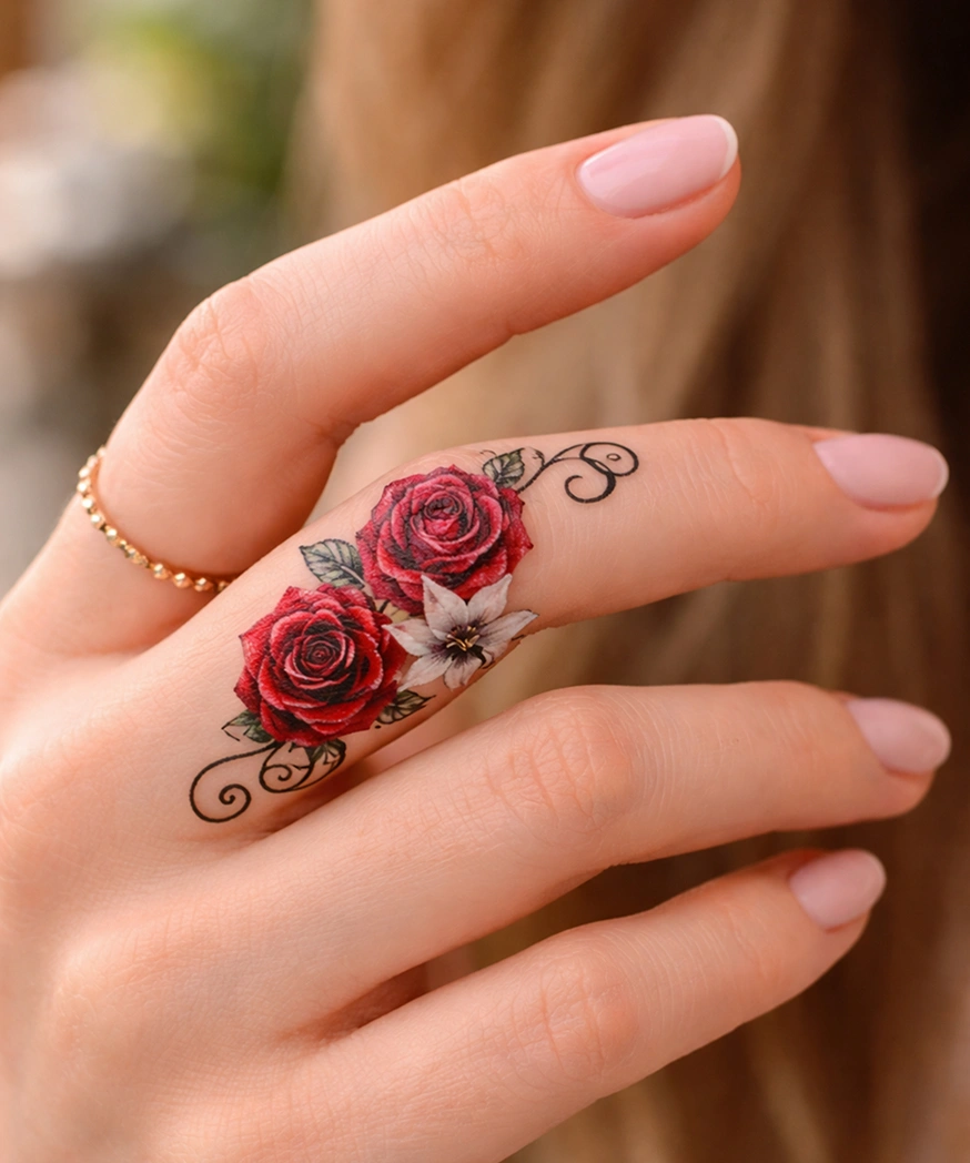 Long-lasting-semi-permanent-finger-tattoo