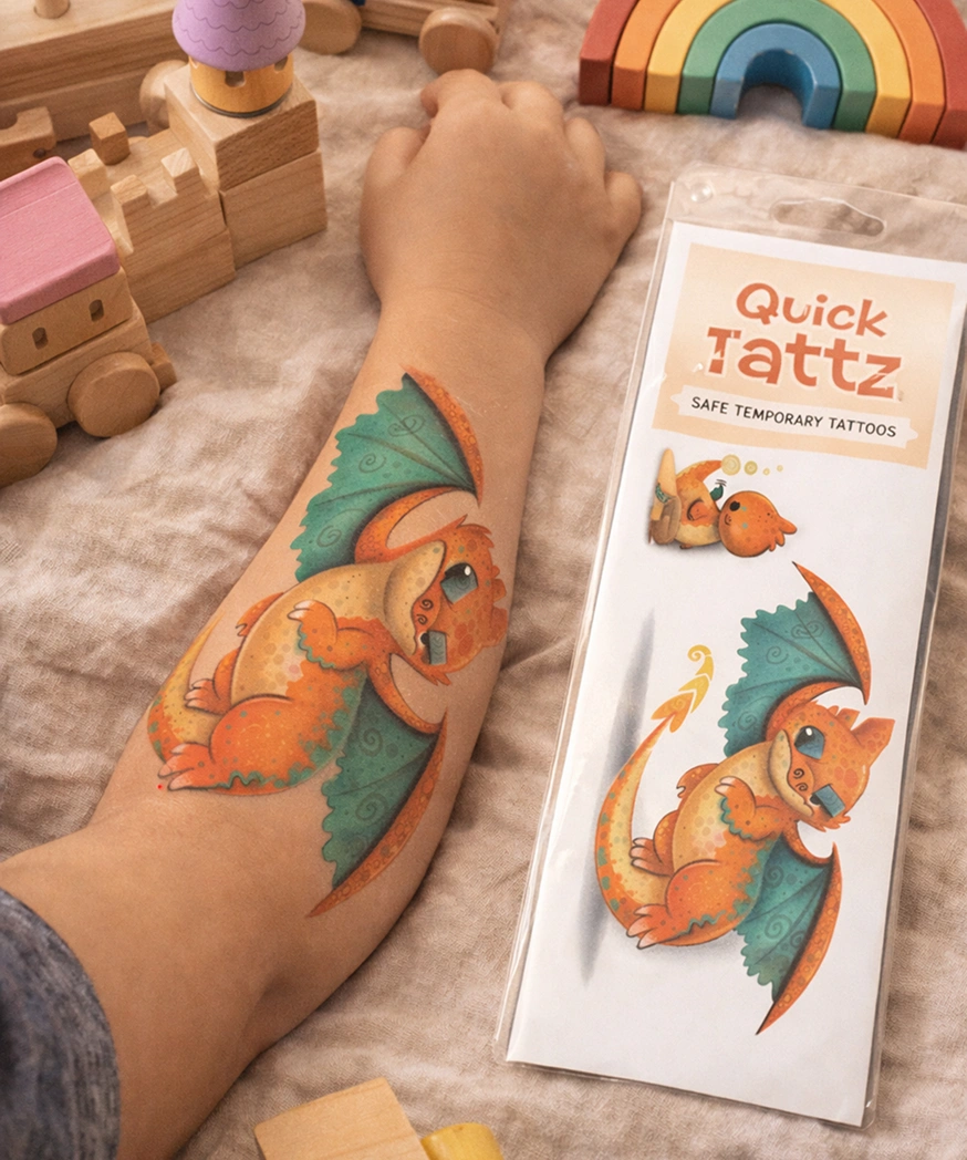 Safe-non-toxic-temporary-tattoos-for-kids-on-arm