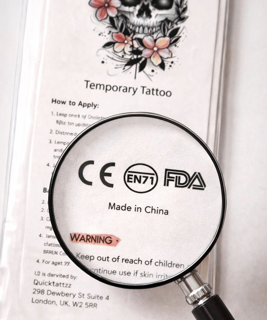 Safety-certifications-EN71-and-FDA-logos-on-Quick-Tattz-packaging