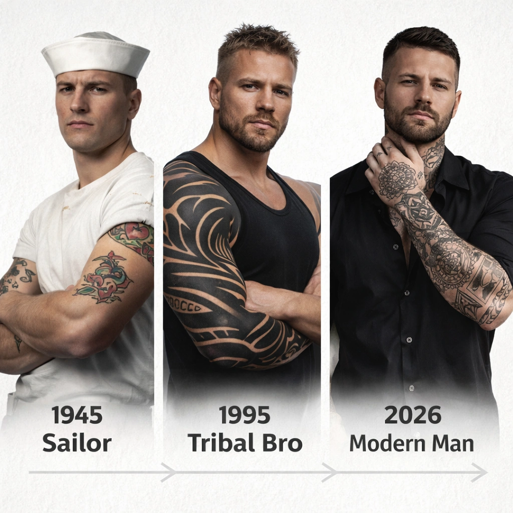Evolution-of-men_s-tattoo-styles-history