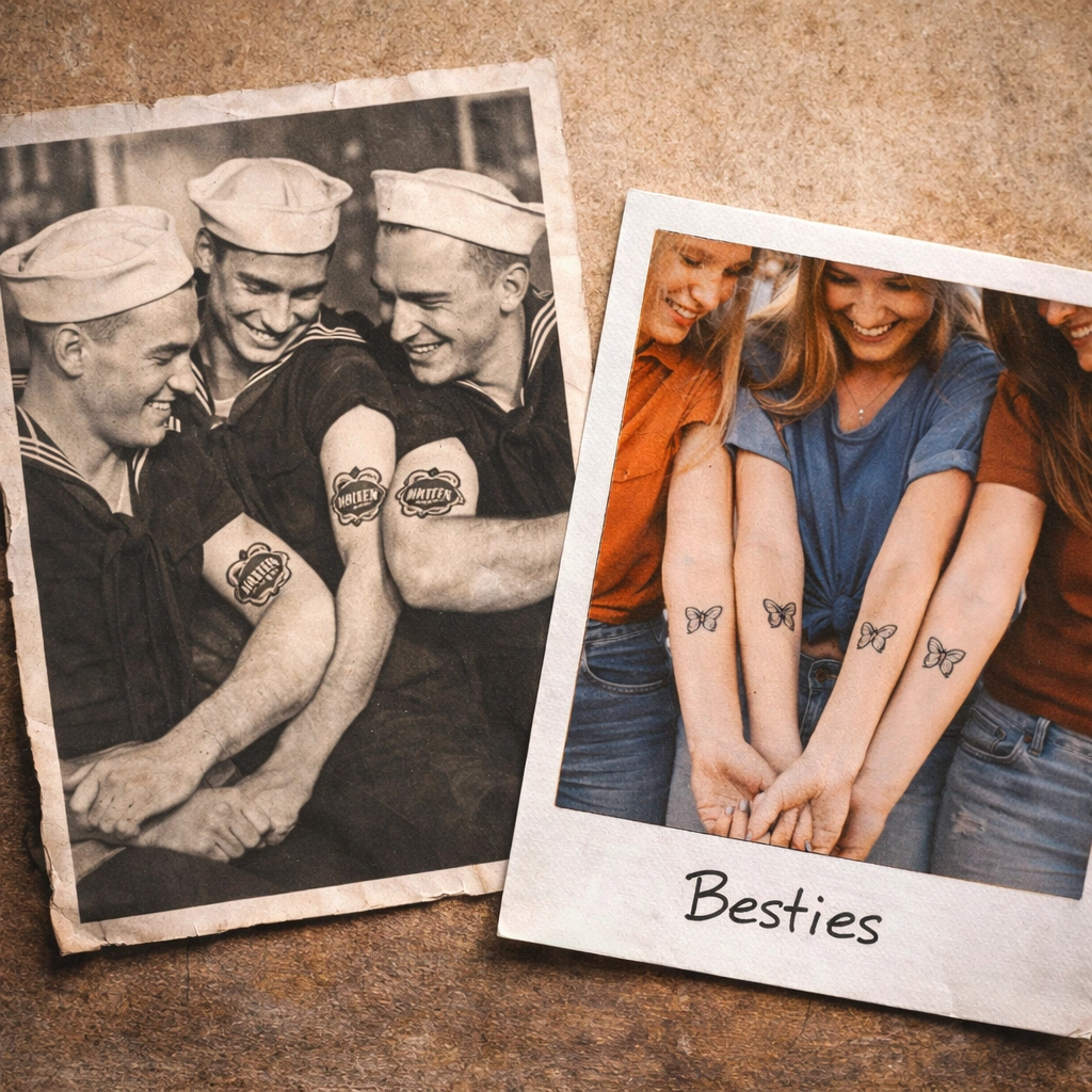 History-of-matching-tattoos-from-sailors-to-modern-couples
