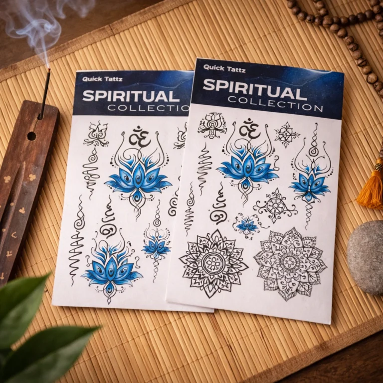Quick-Tattz-spiritual-and-Buddhist-temporary-tattoo-collection