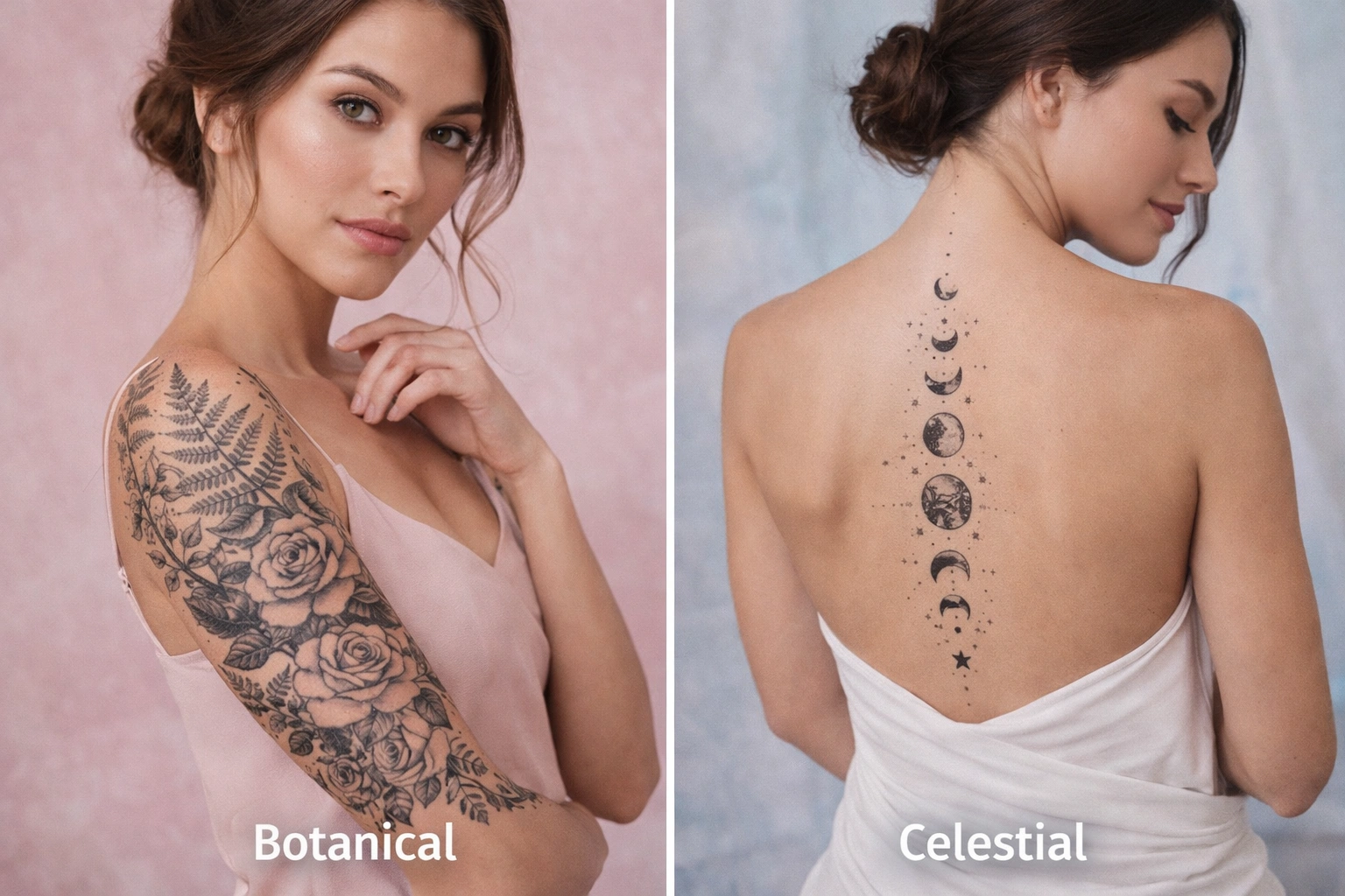 Women_s-tattoo-trends-2026-floral-vs-celestial