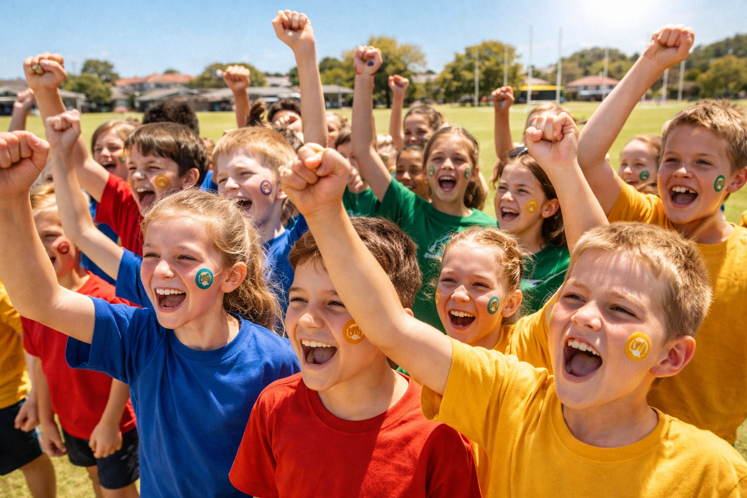 School-sports-day-faction-tattoos-for-kids-Australia